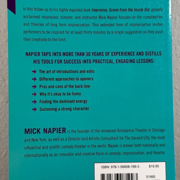 Behind the Scenes: Improvising Long Form by Mick Napier & Bob Odenkirk Annoyance - Picture 2 of 4